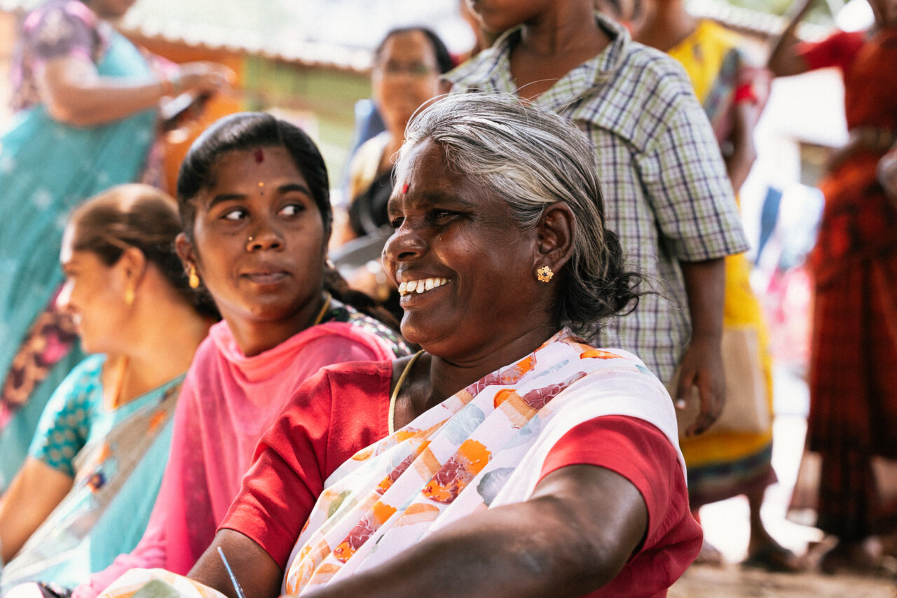 Women in India, farmers in Madurai. Photography by Theo Jumeau for DHAN Foundation and EMA 2025